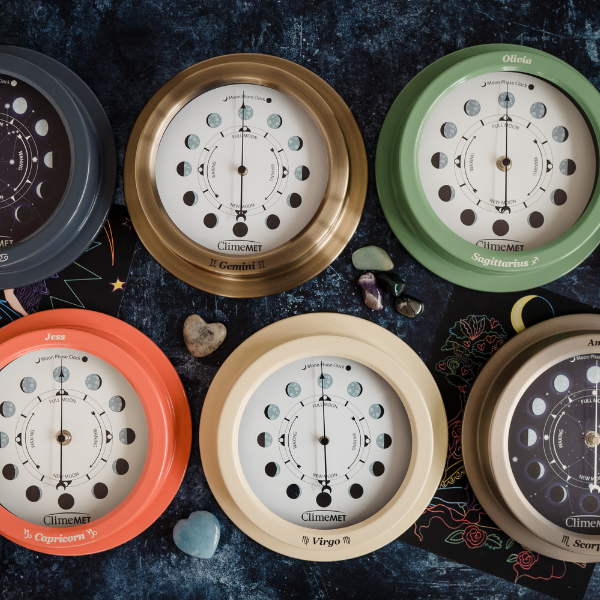 Zodiac Moon Phase Clock - ClimeMET