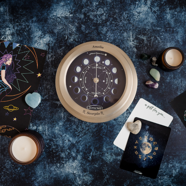 Zodiac Moon Phase Clock