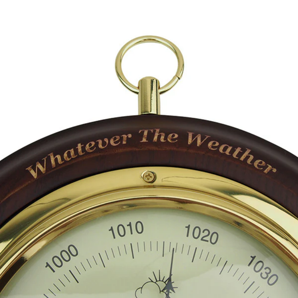 Traditional Wooden Barometer CM4202