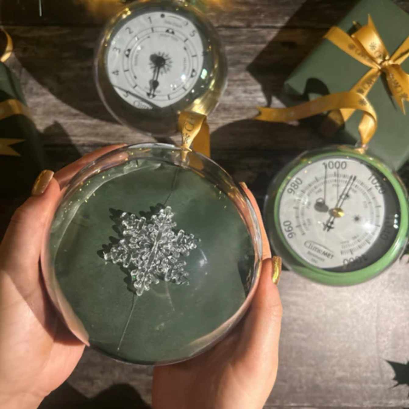 Mini Dial Christmas Bauble Gift