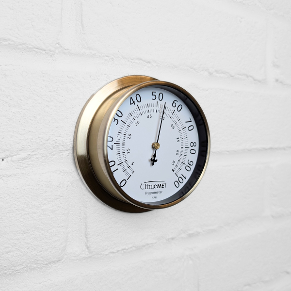 Mini Bronze Hygrometer Main image