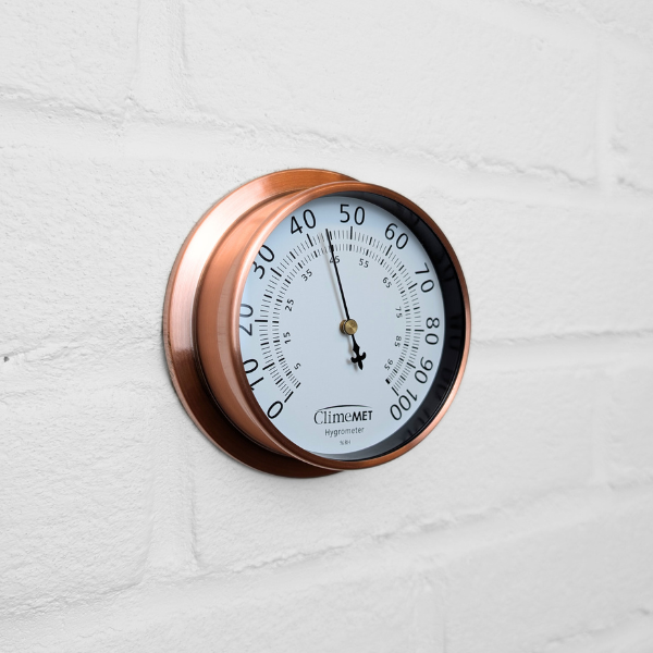Mini Rose Copper Hygrometer Dial Main image