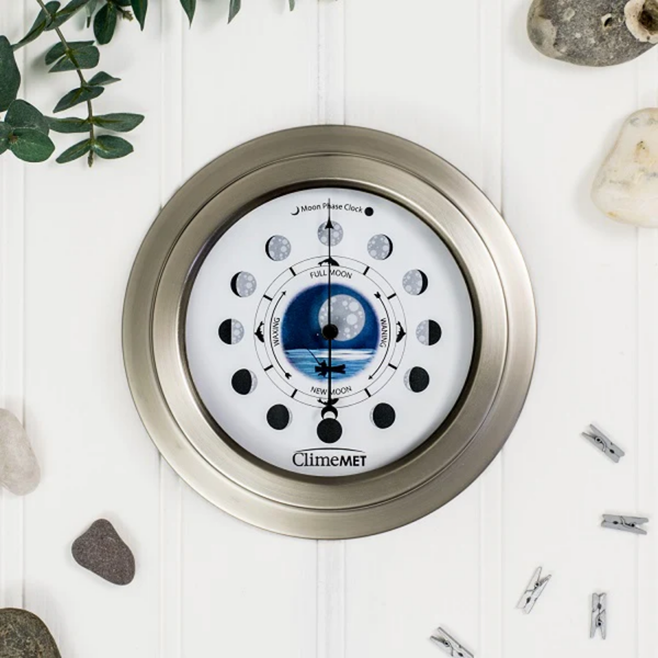 Night Sky Moon Phase Clock CM4610
