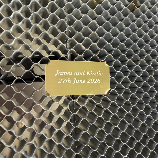 Personalisation Upgrade: Engraved Plaque