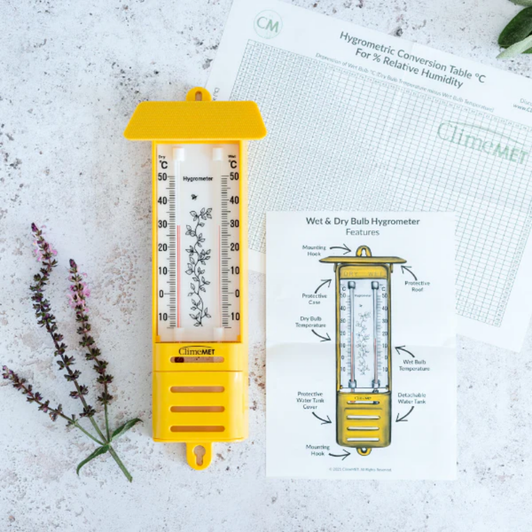 Masons Wet and Dry Bulb Hygrometer CM3505