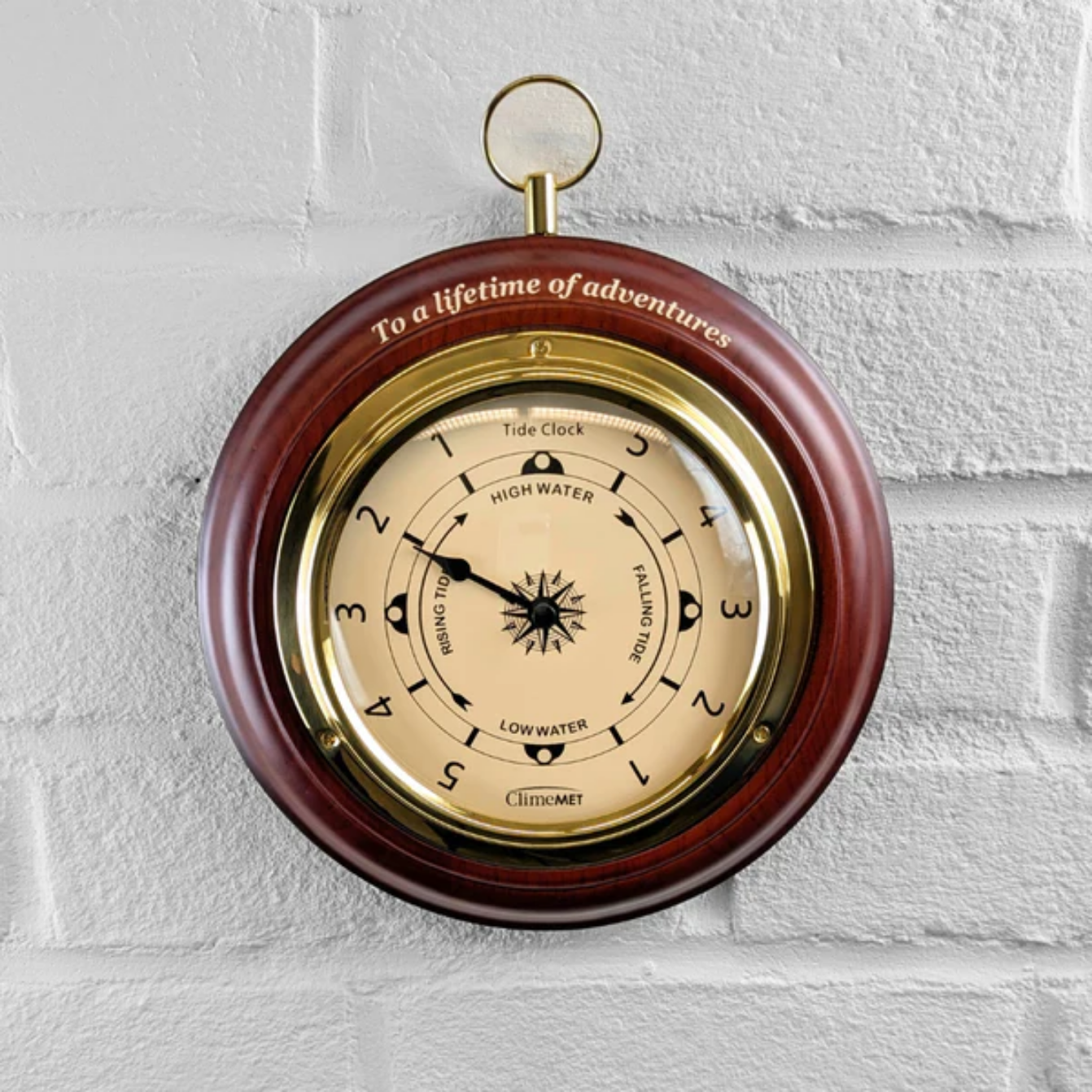 Traditional Wooden Tide Clock CM4015