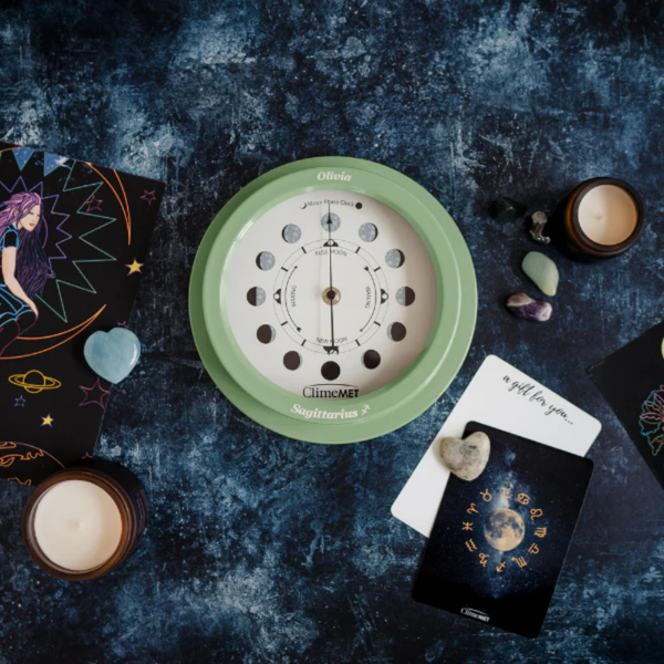 Zodiac Moon Phase Clock