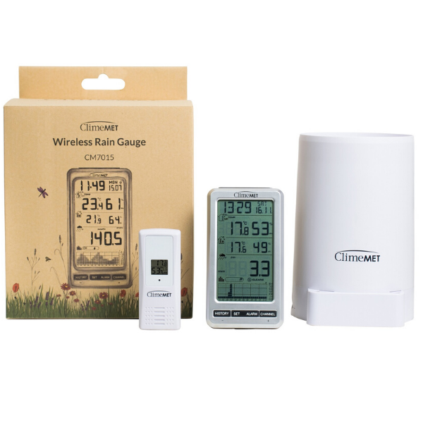 Wireless Rain Gauge CM7015 - ClimeMET