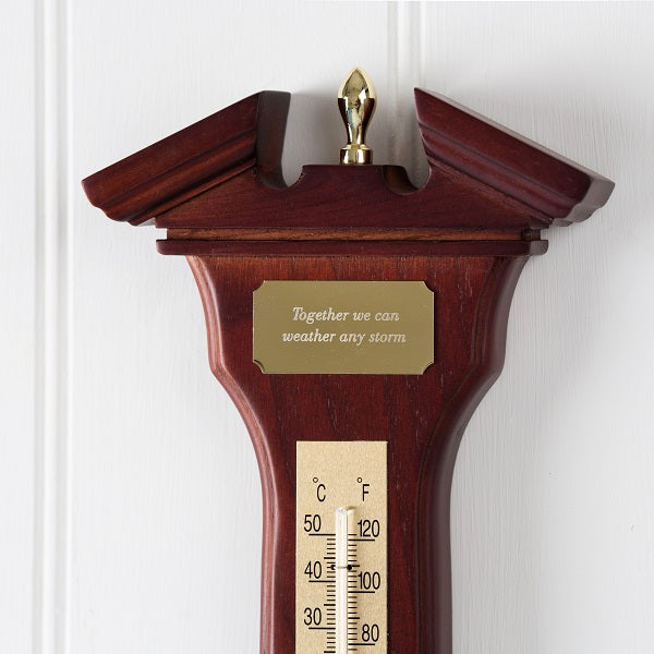 'The Gainsborough' Classic Banjo Barometer CM4281 - ClimeMET