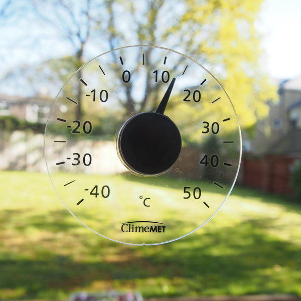 Perspex Window Thermometer CM3012 - ClimeMET