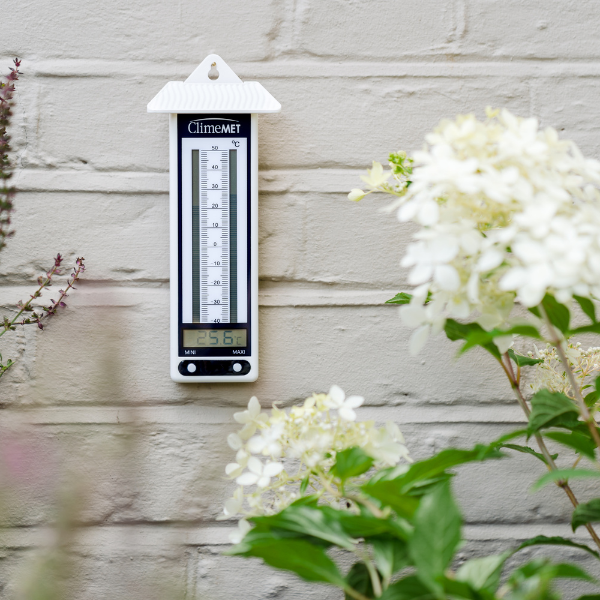 Hanging Maximum & Minimum Thermometer Indoor Outdoor Garden