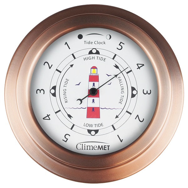 CM4520 Red Lighthouse Tide Clock