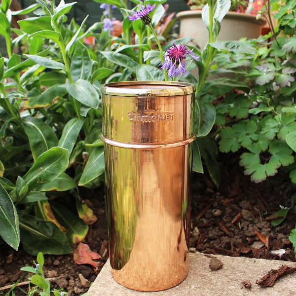 Professional 'Orwell' Copper Rain Gauge CM1015 - ClimeMET