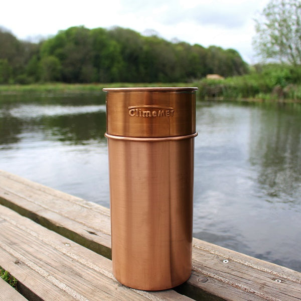 CM1037 Traditional 'Stour' Copper Rain Gauge